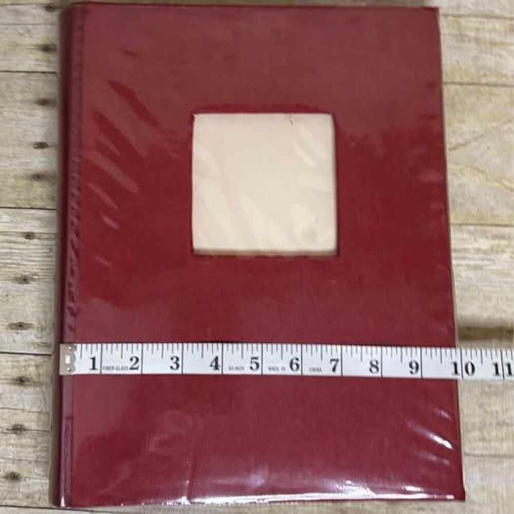Red Suede Photo Album - Picture 2 of 4